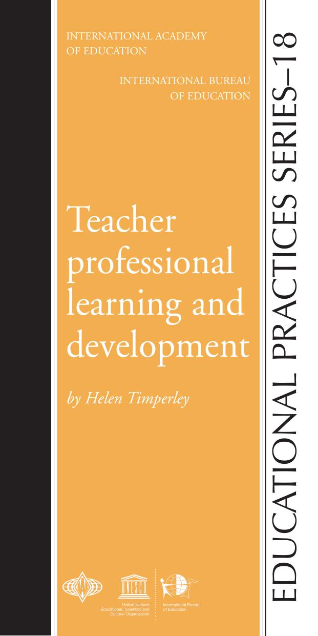 Teacher Professional Learning Development